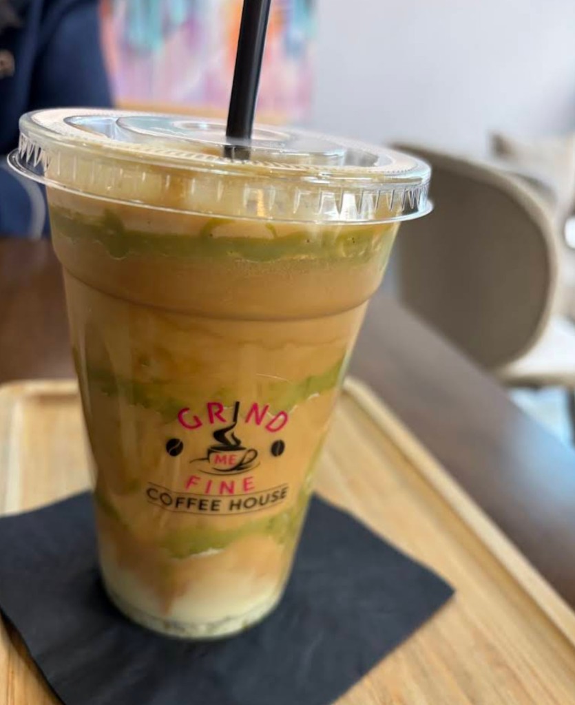 Layered Matcha Coffee